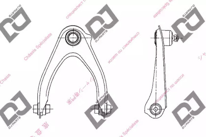 Рычаг независимой подвески колеса DJ PARTS DA1281